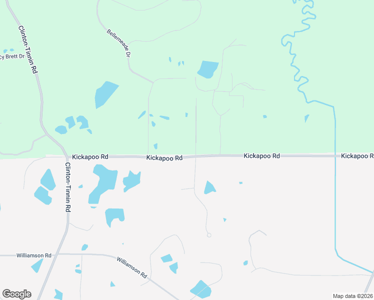 map of restaurants, bars, coffee shops, grocery stores, and more near 1649-1699 Kickapoo Rd in Clinton