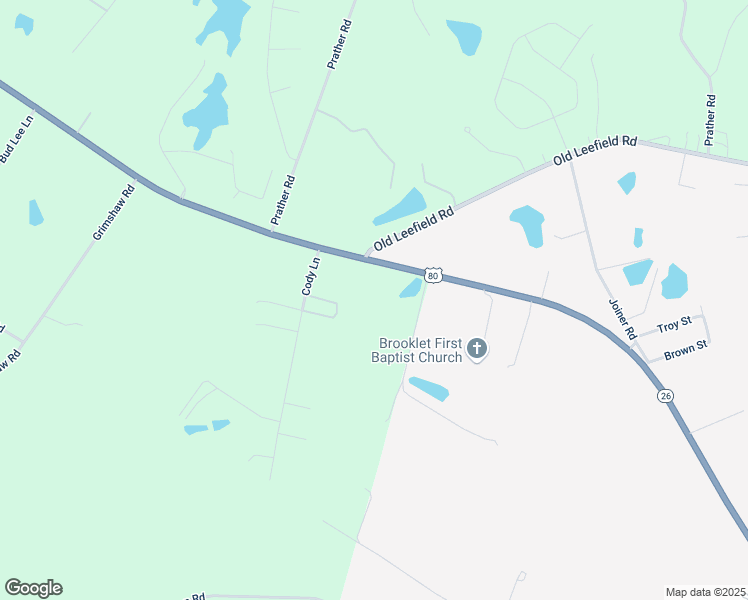 map of restaurants, bars, coffee shops, grocery stores, and more near 19451 U.S. 80 in Statesboro