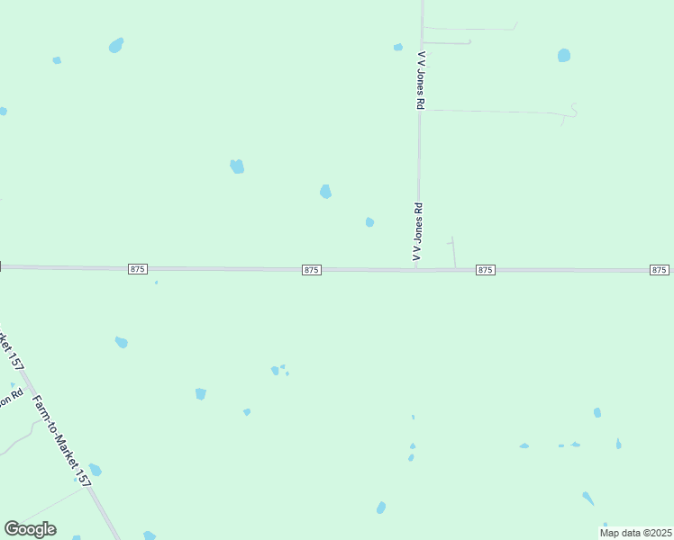 map of restaurants, bars, coffee shops, grocery stores, and more near 5462 Farm to Market Road 875 in Venus