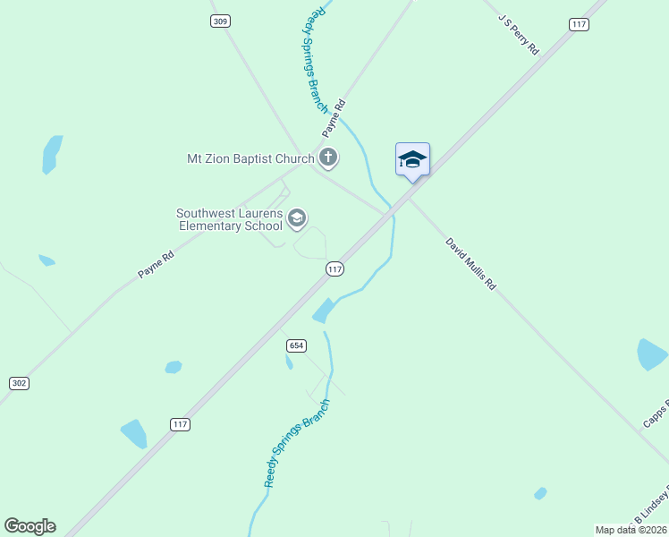 map of restaurants, bars, coffee shops, grocery stores, and more near 1708 County Road 117 in Rentz