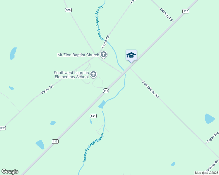 map of restaurants, bars, coffee shops, grocery stores, and more near 1708-1850 County Road 117 in Rentz