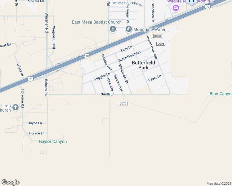 map of restaurants, bars, coffee shops, grocery stores, and more near 9305 Smith Lane in Las Cruces