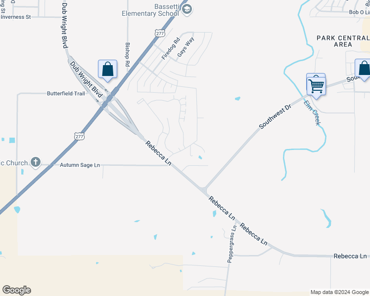 map of restaurants, bars, coffee shops, grocery stores, and more near 3909 American Drive in Abilene