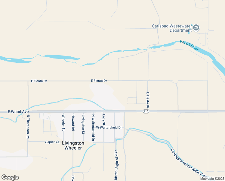 map of restaurants, bars, coffee shops, grocery stores, and more near 1317 East Fiesta Drive in Carlsbad