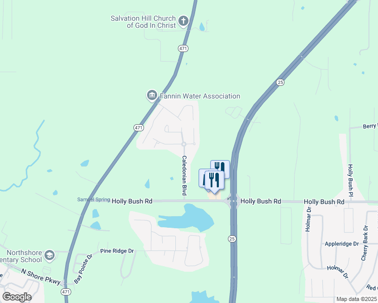 map of restaurants, bars, coffee shops, grocery stores, and more near 104 Caledonian Boulevard in Brandon