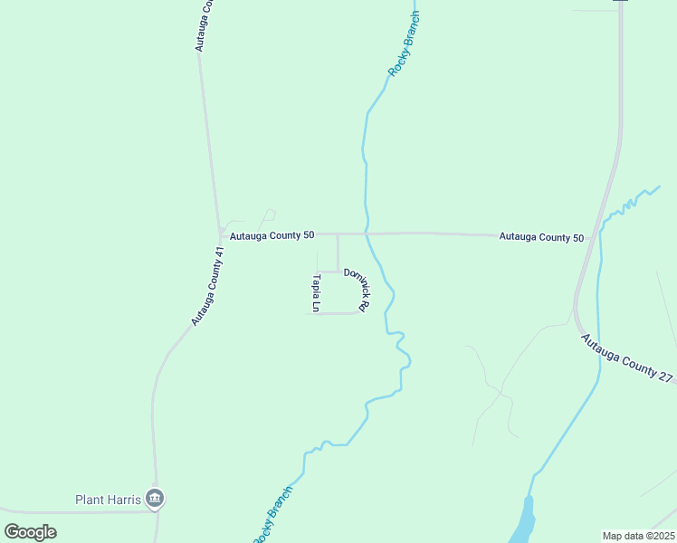 map of restaurants, bars, coffee shops, grocery stores, and more near 1600 Dominick Road in Prattville