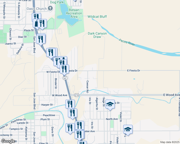map of restaurants, bars, coffee shops, grocery stores, and more near 1804 Caesar Rd in Carlsbad