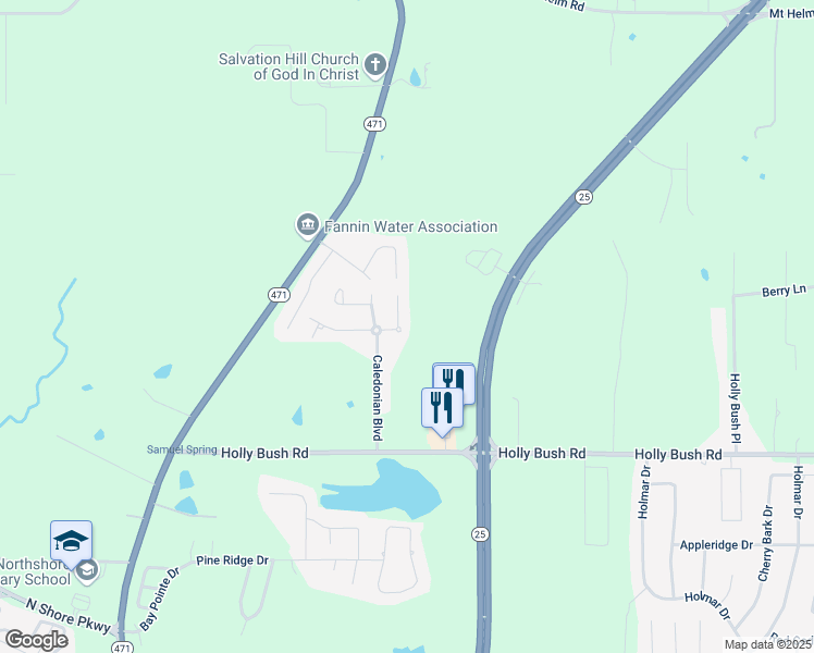 map of restaurants, bars, coffee shops, grocery stores, and more near 104 Caledonian Boulevard in Brandon
