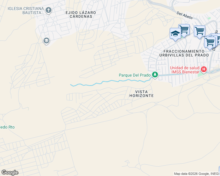 map of restaurants, bars, coffee shops, grocery stores, and more near in Tijuana