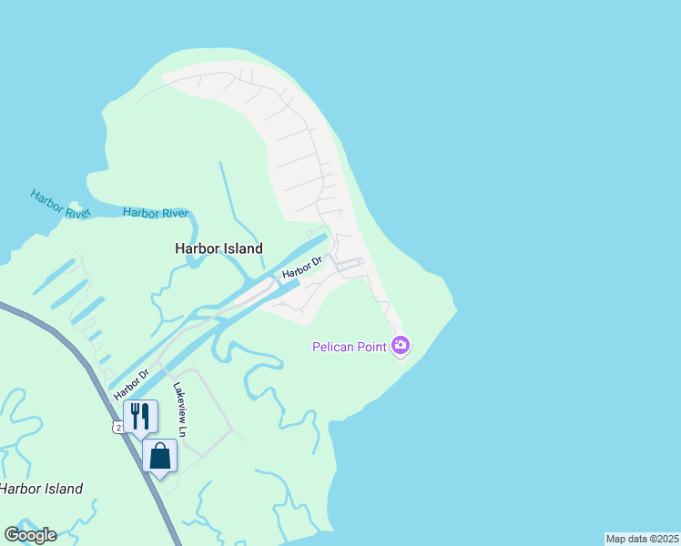 map of restaurants, bars, coffee shops, grocery stores, and more near in Beaufort County