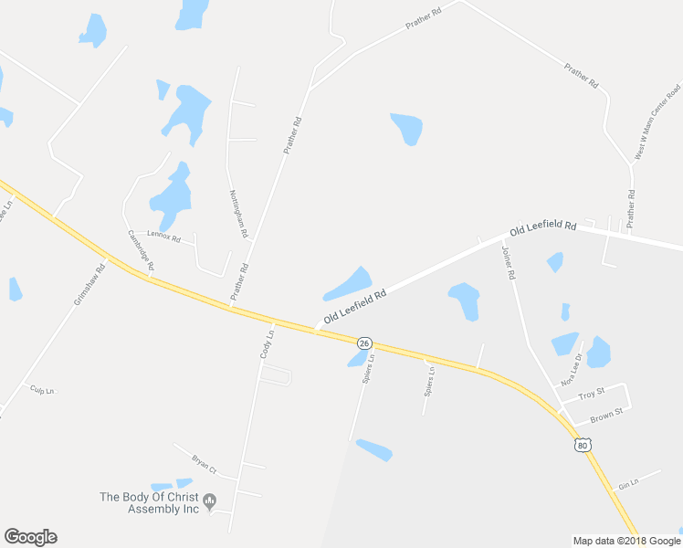 map of restaurants, bars, coffee shops, grocery stores, and more near 47 Old Leefield Road in Brooklet