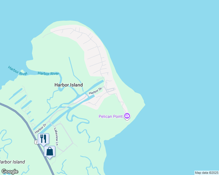map of restaurants, bars, coffee shops, grocery stores, and more near 6 Cedar Reef in Saint Helena Island