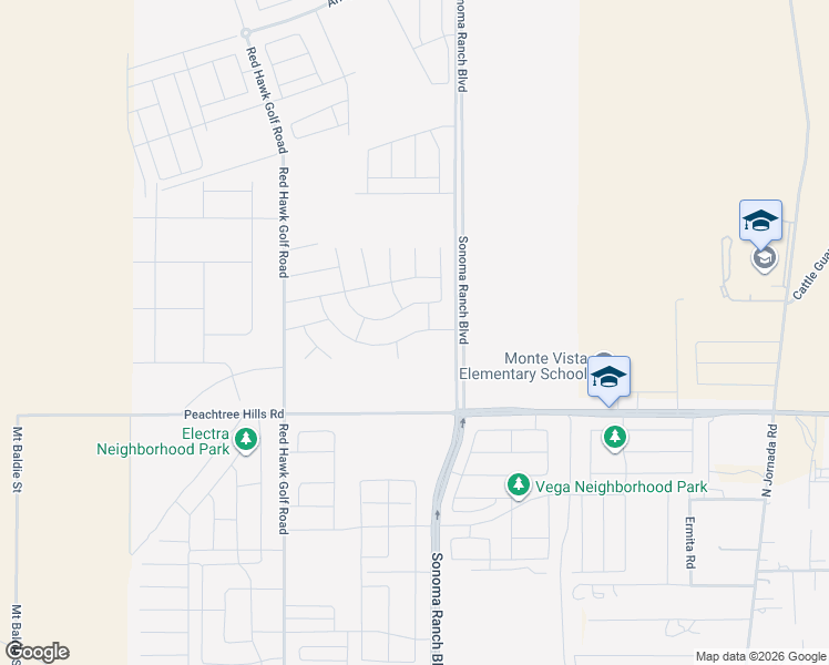map of restaurants, bars, coffee shops, grocery stores, and more near Sonoma Ranch Boulevard in Las Cruces