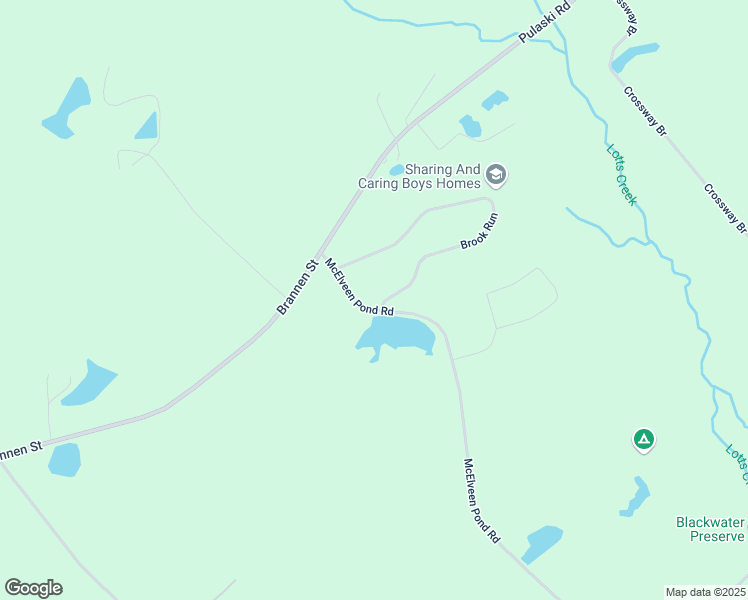map of restaurants, bars, coffee shops, grocery stores, and more near 1706 Brook Run in Register