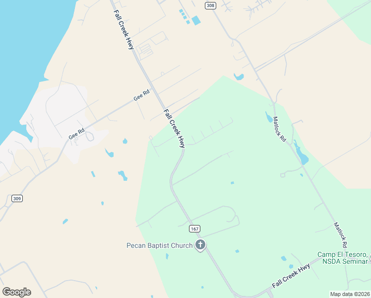 map of restaurants, bars, coffee shops, grocery stores, and more near 6625 Fall Creek Highway in Granbury