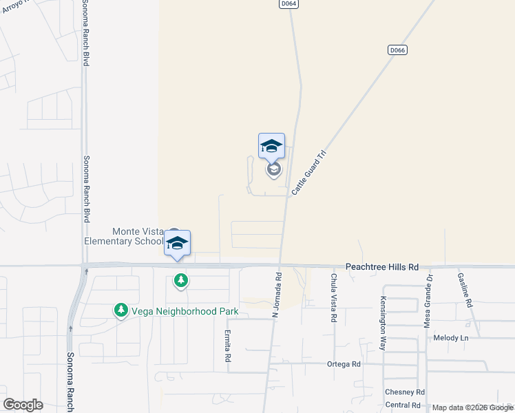 map of restaurants, bars, coffee shops, grocery stores, and more near 7175 North Jornada Road in Las Cruces