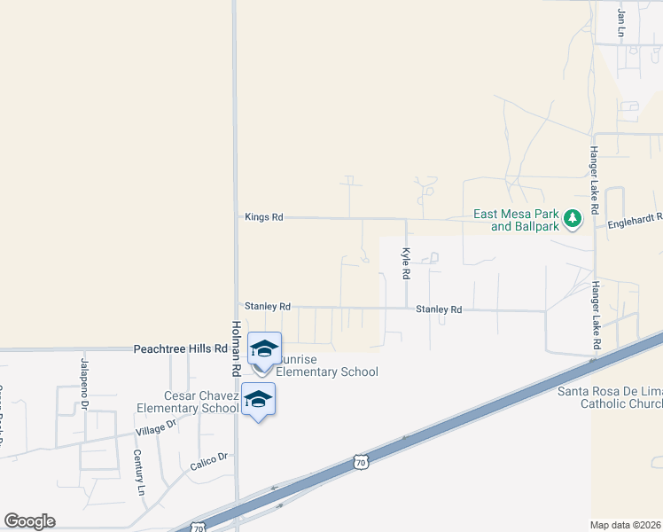 map of restaurants, bars, coffee shops, grocery stores, and more near 6265 Hunt Drive in Las Cruces