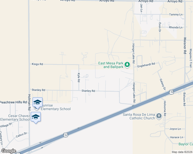 map of restaurants, bars, coffee shops, grocery stores, and more near 5882 Bell Road in Las Cruces