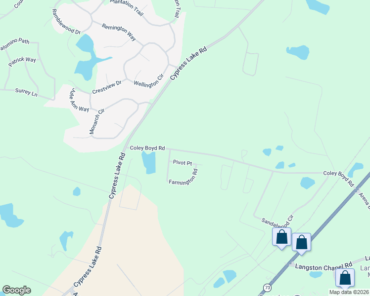map of restaurants, bars, coffee shops, grocery stores, and more near 227 Coley Boyd Road in Statesboro
