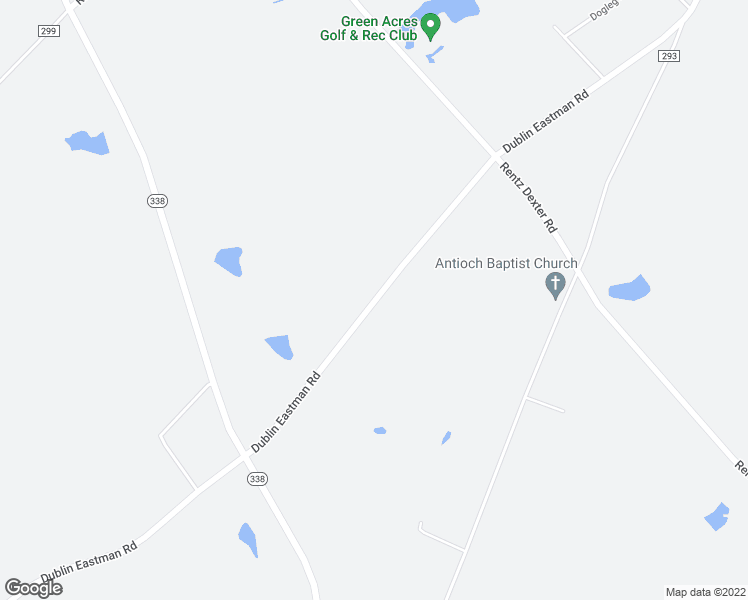 map of restaurants, bars, coffee shops, grocery stores, and more near Dublin Eastman Road in Laurens County