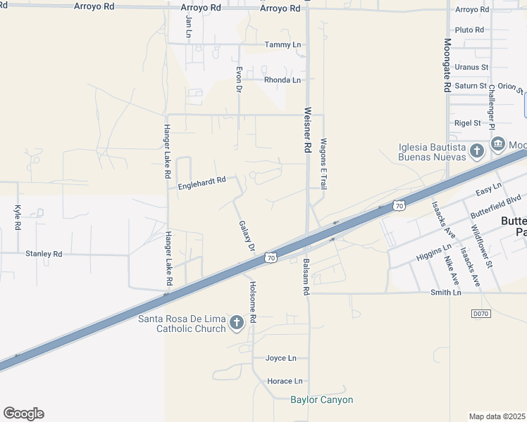 map of restaurants, bars, coffee shops, grocery stores, and more near 5756 Galaxy Drive in Las Cruces