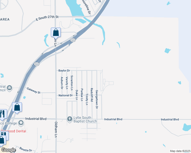 map of restaurants, bars, coffee shops, grocery stores, and more near 3634 Georgetown Drive in Abilene