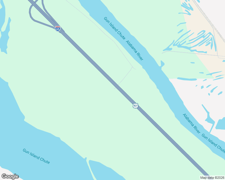 map of restaurants, bars, coffee shops, grocery stores, and more near Interstate 65 in Montgomery