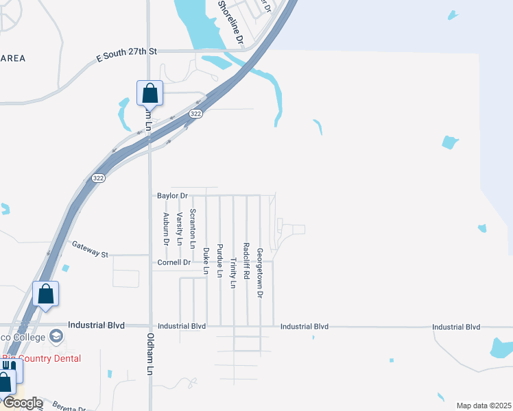 map of restaurants, bars, coffee shops, grocery stores, and more near 3618 Georgetown Drive in Abilene