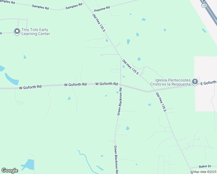 map of restaurants, bars, coffee shops, grocery stores, and more near 5407 West Goforth Road in Kilgore