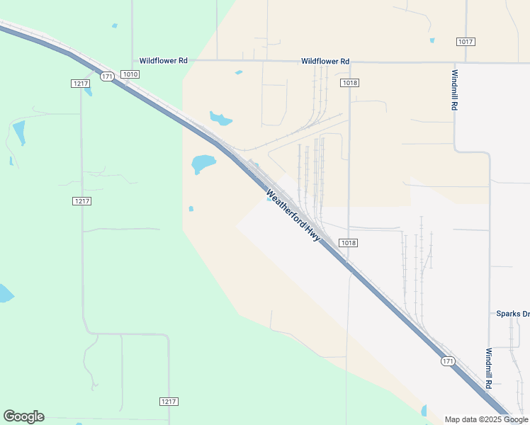 map of restaurants, bars, coffee shops, grocery stores, and more near 4063 Weatherford Highway in Cleburne