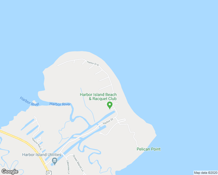 map of restaurants, bars, coffee shops, grocery stores, and more near 3 Sand Dollar Court in Saint Helena Island