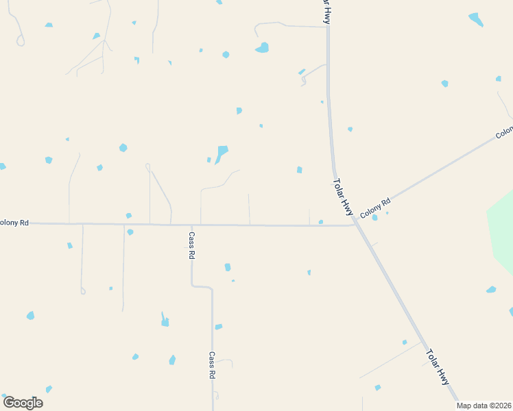 map of restaurants, bars, coffee shops, grocery stores, and more near 9150 Colony Road in Tolar