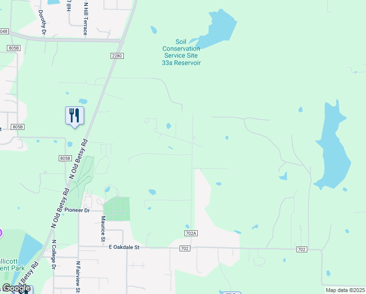 map of restaurants, bars, coffee shops, grocery stores, and more near 823 Barnes Road in Cleburne