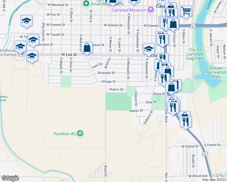 map of restaurants, bars, coffee shops, grocery stores, and more near in Carlsbad