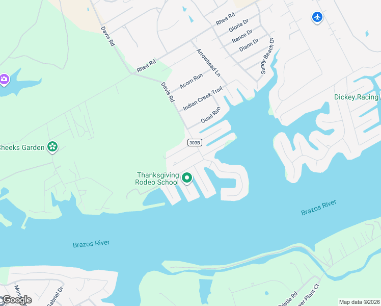 map of restaurants, bars, coffee shops, grocery stores, and more near 3606 Pecan Arbor Court in Granbury