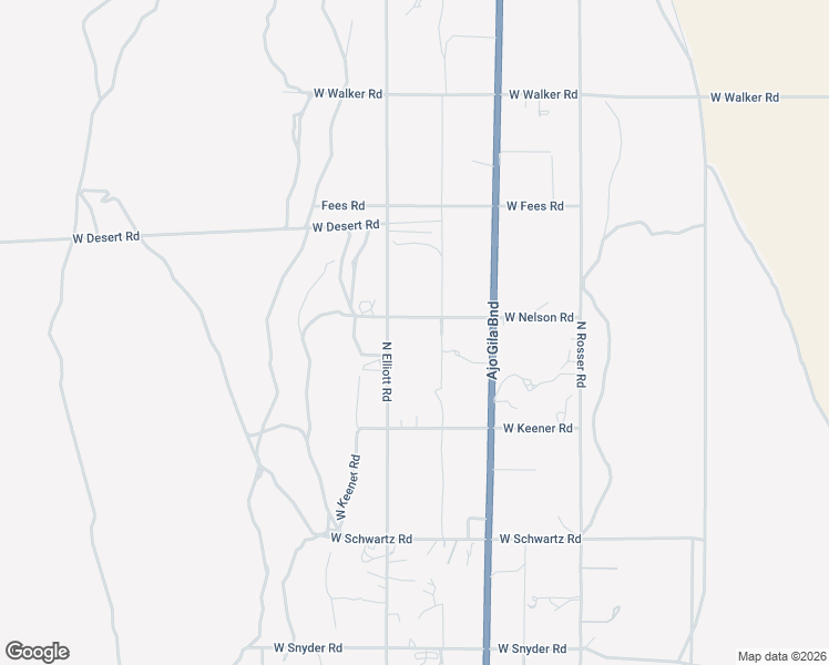 map of restaurants, bars, coffee shops, grocery stores, and more near 1221 West Nelson Road in Ajo