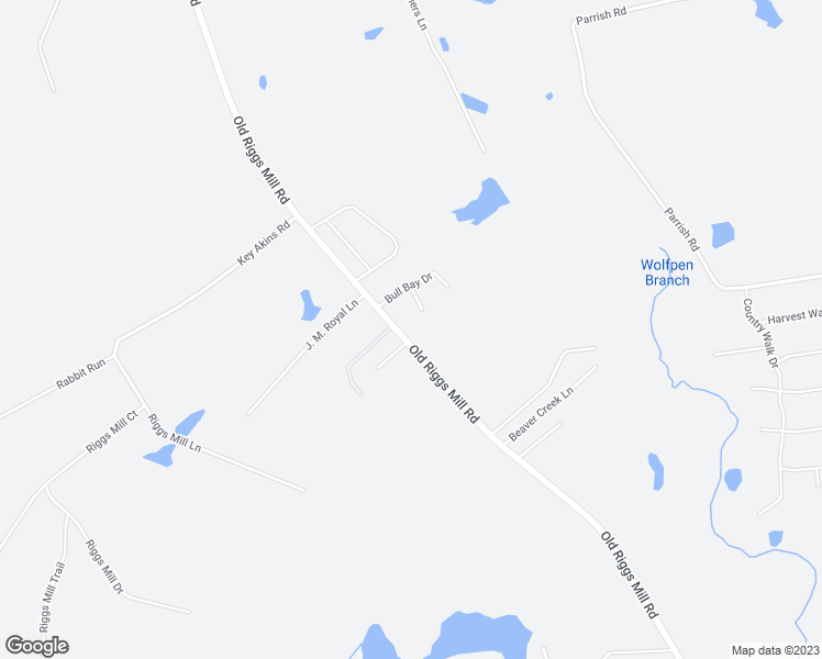 map of restaurants, bars, coffee shops, grocery stores, and more near 2255 Old Riggs Mill Road in Statesboro