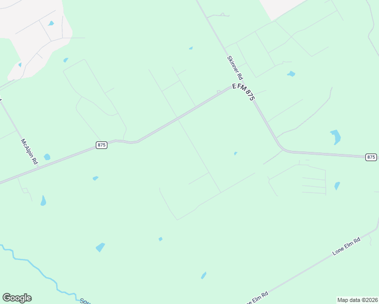 map of restaurants, bars, coffee shops, grocery stores, and more near 3896 East FM 875 in Waxahachie