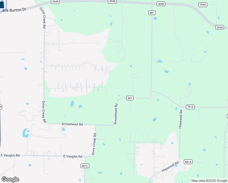map of restaurants, bars, coffee shops, grocery stores, and more near 840 Quail Park Lane in Cleburne