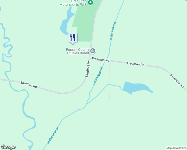 map of restaurants, bars, coffee shops, grocery stores, and more near 4137-4189 Sandfort Road in Phenix City
