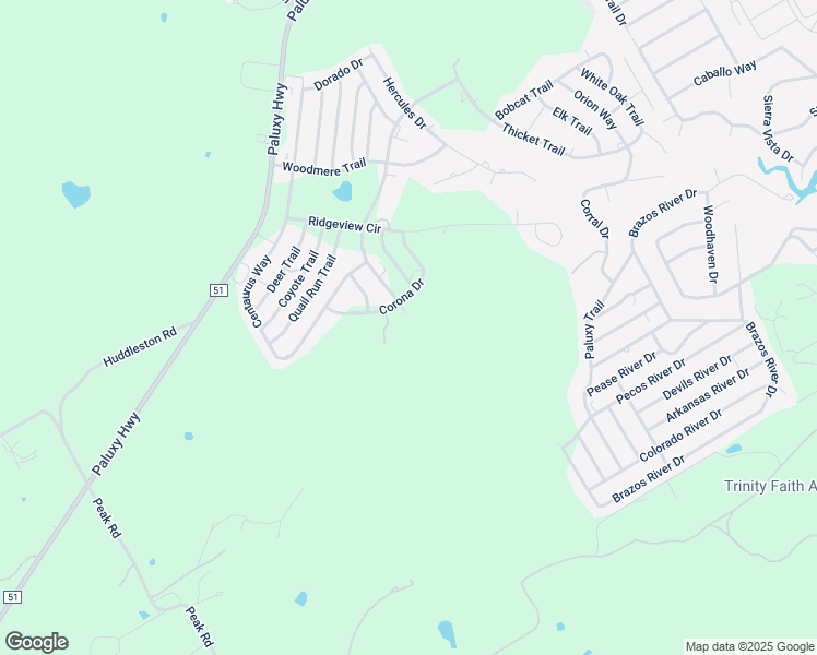 map of restaurants, bars, coffee shops, grocery stores, and more near 2700 Stellar Court in Granbury