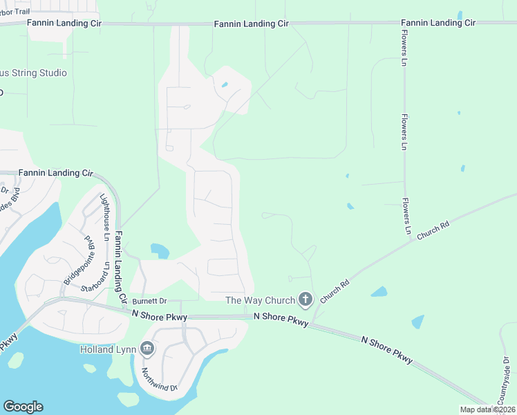 map of restaurants, bars, coffee shops, grocery stores, and more near 156 Fountains Boulevard in Brandon