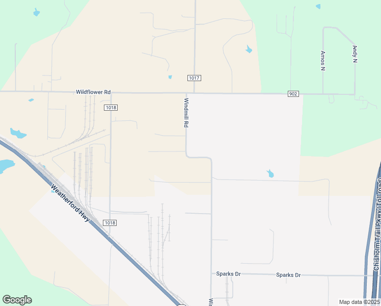 map of restaurants, bars, coffee shops, grocery stores, and more near 3948 Windmill Road in Joshua