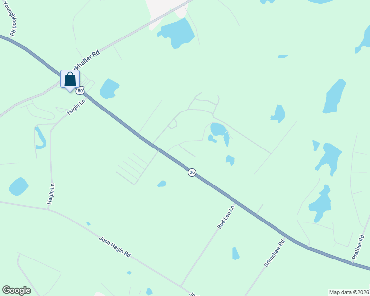 map of restaurants, bars, coffee shops, grocery stores, and more near 900 Stephen Drive in Statesboro