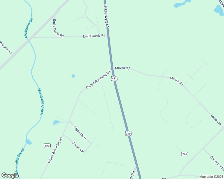 map of restaurants, bars, coffee shops, grocery stores, and more near 3149 U.S. 441 in Rentz