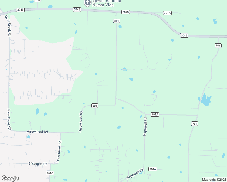 map of restaurants, bars, coffee shops, grocery stores, and more near 3711 County Road 801 in Cleburne