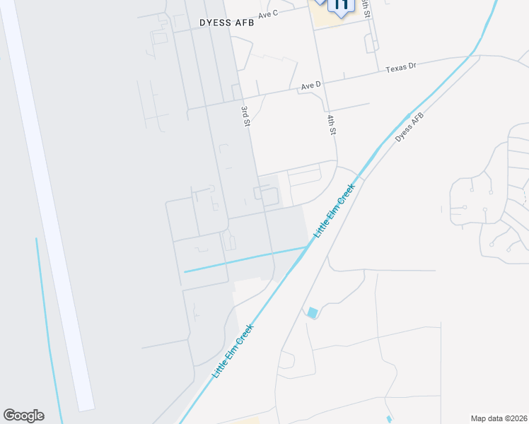 map of restaurants, bars, coffee shops, grocery stores, and more near 667 Avenue E in Abilene