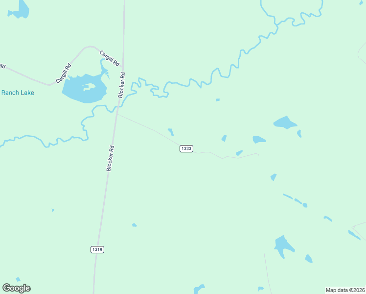 map of restaurants, bars, coffee shops, grocery stores, and more near County Road 1333 in Harrison County