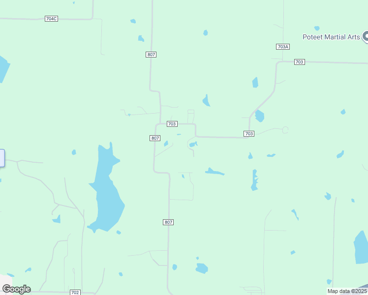 map of restaurants, bars, coffee shops, grocery stores, and more near 4312 County Road 703 in Alvarado