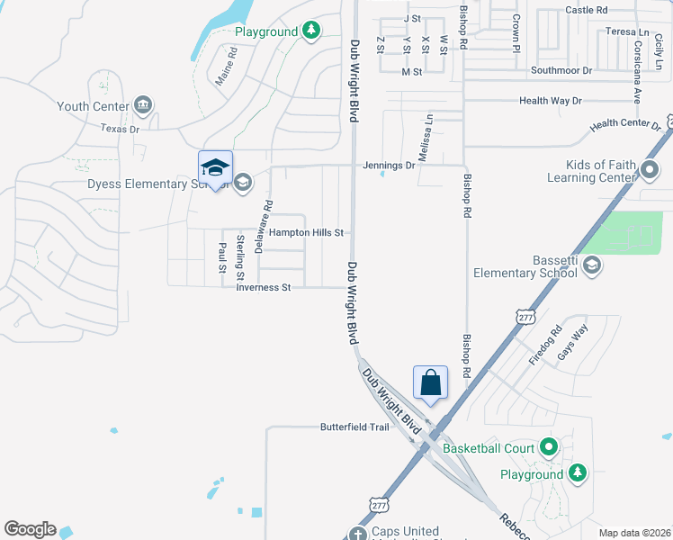 map of restaurants, bars, coffee shops, grocery stores, and more near 3041 Sutherland Street in Abilene